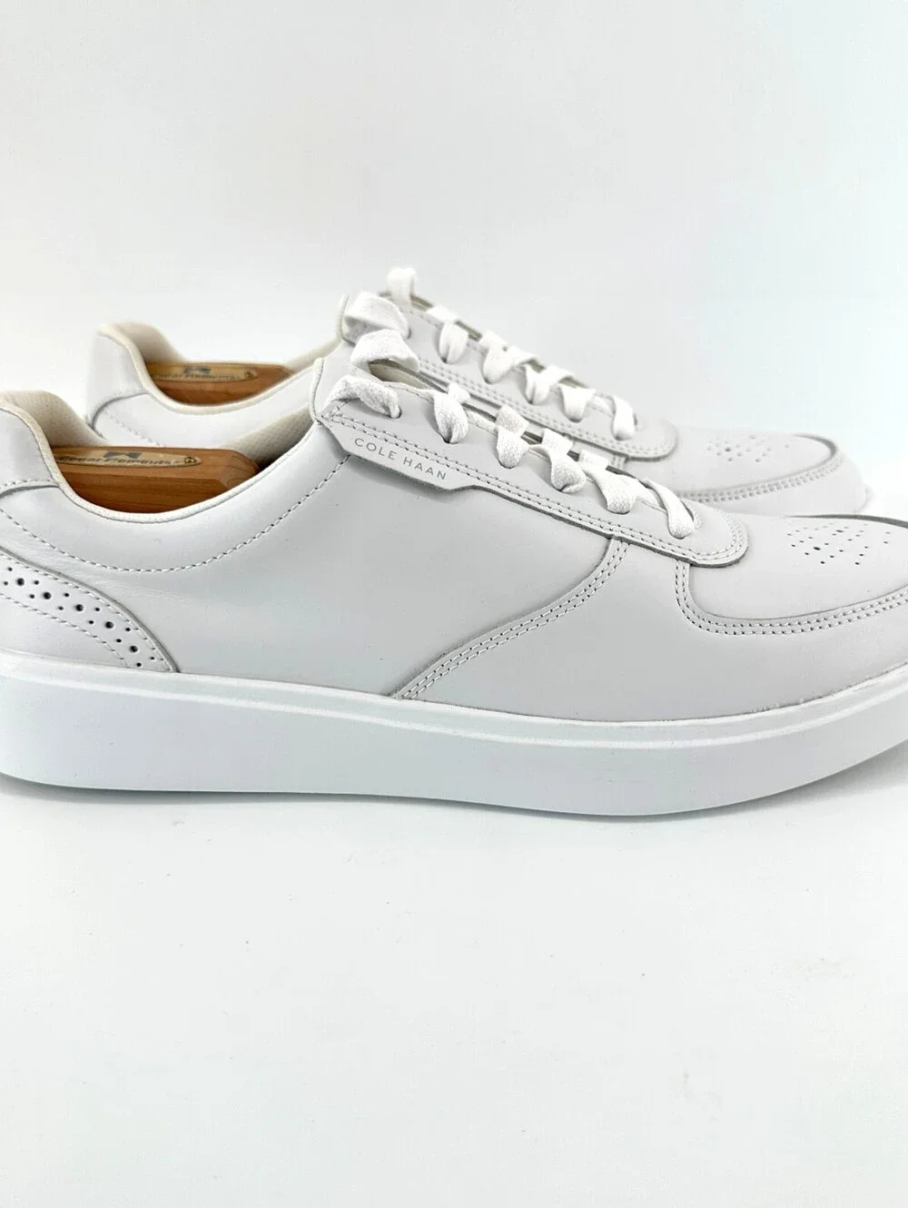 Men's Cole Haan Grand 360 Water Resistant White Sneakers C38993 Size 10M